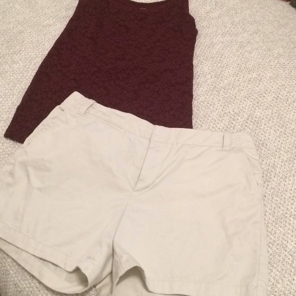 Jcrew size 6 khaki shorts